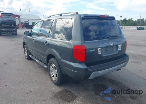 2003 Honda Pilot Ex from USA, damaged, VIN 2HKYF18423H588800